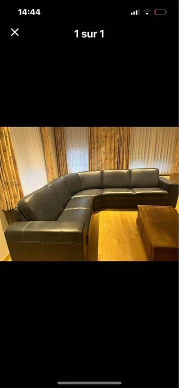 Sofa leer blauw, Enlèvement