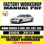 BMW SERVICE REPAIR MANUAL werkplaats PDF DOWNLOAD, Boeken, Ophalen of Verzenden, Nieuw, BMW