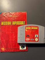 Mission impossible, Consoles de jeu & Jeux vidéo, Jeux | Nintendo 64, Comme neuf, Enlèvement ou Envoi
