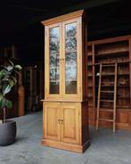 Hoge smalle notariskast | Engels kantoor | Buffetkast #2084, Ophalen of Verzenden