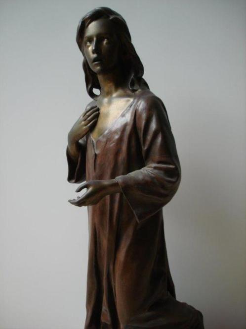 RAOUL LARCHE fondeur Siot-Decauville Jesus brons Art Nouveau, Antiek en Kunst, Kunst | Beelden en Houtsnijwerken, Ophalen