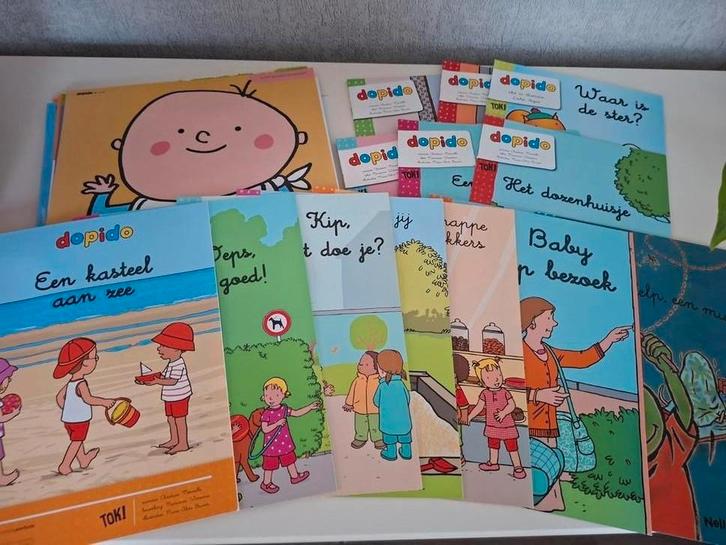 Dopido verhalen en verwerkingsblaadjes., Boeken, Kinderboeken | Baby's en Peuters, Ophalen of Verzenden