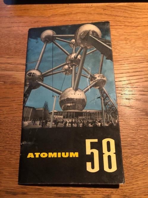 vintage boekje ATOMIUM EXPO 1958, Antiek en Kunst, Curiosa en Brocante, Ophalen of Verzenden