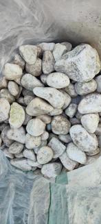 Carrara keien 40-60mm, Tuin en Terras, Grind, Keien en Split, Ophalen, Gebruikt, Wit, Kei