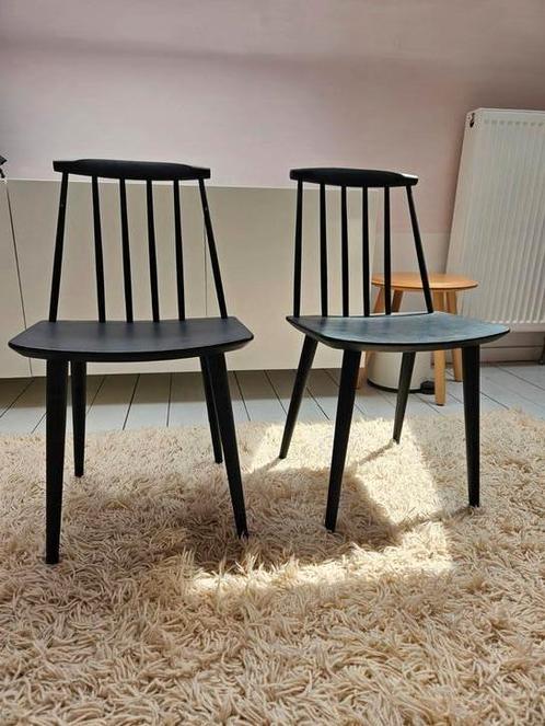 2x FDB Møbler J77 designstoelen – Folke Pålsson, Huis en Inrichting, Stoelen, Zo goed als nieuw, Hout, Ophalen