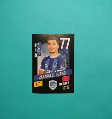 Panini Zakaria El Ouahdi Rookie sticker beschikbaar voor biedingen