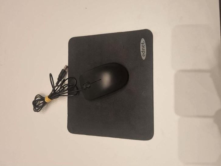 Well Park Bedrade Muis met Muismat, Computers en Software, Muizen, Gebruikt, Muis, Rechtshandig, Bedraad, Toetsenbord en muis-set