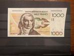 België 1000 frank, Postzegels en Munten, Bankbiljetten | België, Ophalen of Verzenden, Setje