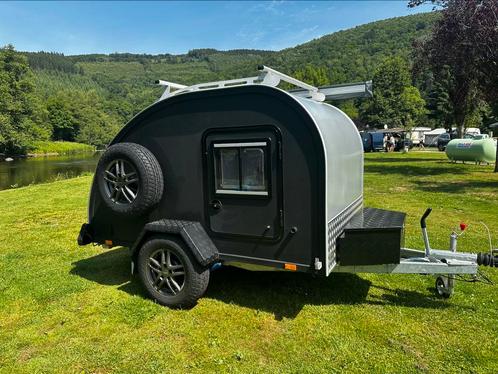 Teardrop Kulba rebel 06/2023, Caravans en Kamperen, Caravans, Particulier, tot en met 4, 500 - 750 kg, Overige merken, Vast bed