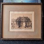 Henri QUITTELIER (1884-1980) Abbaye de Forest/ Vorst, Antiek en Kunst, Ophalen of Verzenden