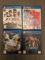 Pak van 8 ps4-games, Games en Spelcomputers, Ophalen, 500 GB, Met 2 controllers, Zo goed als nieuw