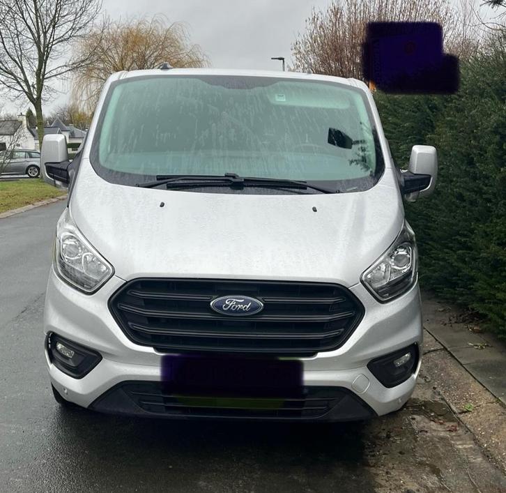 Ford Transit Custom 300 trend L1H1, Autos, Camionnettes & Utilitaires, Particulier, Air conditionné, Bluetooth, Barres de toit