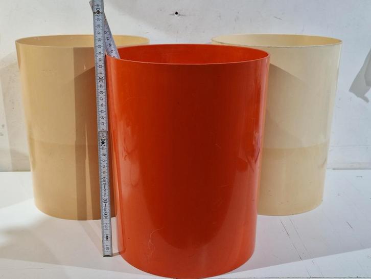 3 x Vintage emmer , plantenhouder ,  vuilnisbak, Antiek en Kunst, Antiek | Woonaccessoires, Ophalen of Verzenden