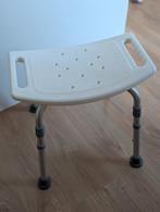 Aluminium douchestoel met gebogen zit, Enlèvement, Comme neuf