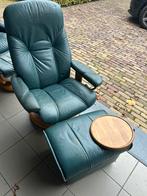 Stressless zetel incl opberg poef, Huis en Inrichting, Ophalen, Gebruikt