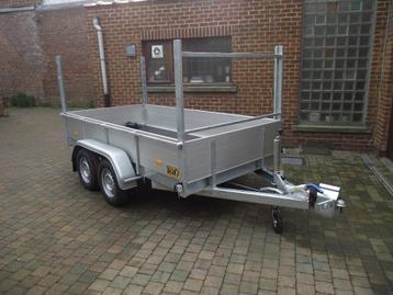 Nieuwe bakaanhangwagens, geremd en ongeremd, 9300 Aalst beschikbaar voor biedingen