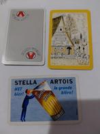 3 OUDE SPEELKAARTEN STELLA ARTOIS, Verzamelen, Ophalen of Verzenden, Stella Artois
