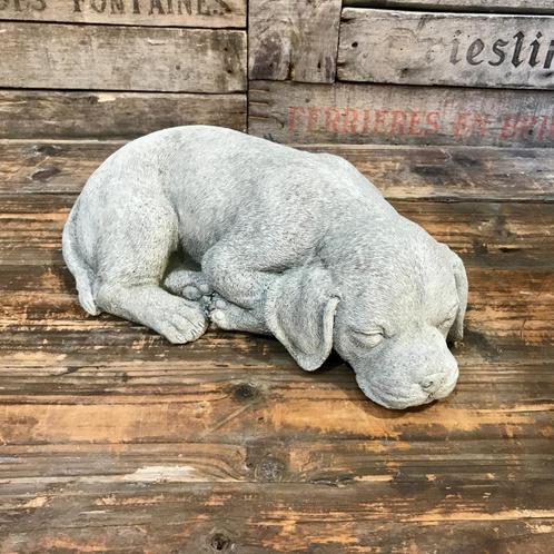 Betonnen tuinbeeld - labrador, Tuin en Terras, Tuinbeelden, Nieuw, Dierenbeeld, Beton, Verzenden