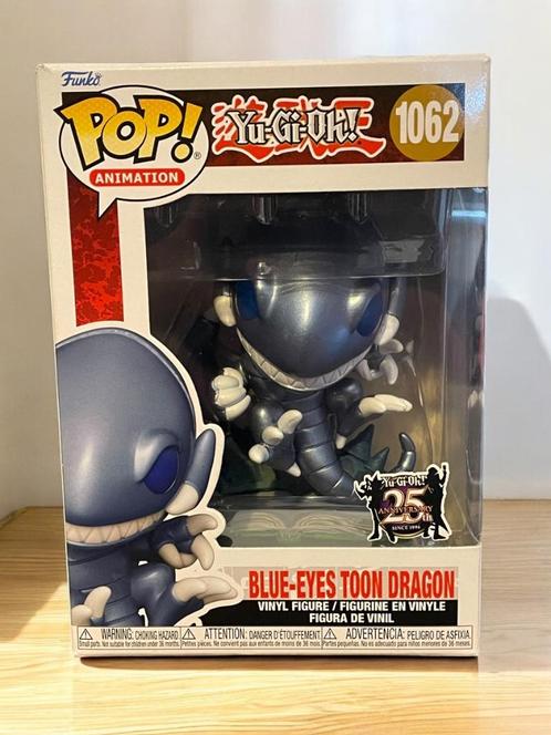 Yu-Gi-Oh 1062 Blue-eyes Toon Dragon POP-animatiefiguur, Verzamelen, Beelden en Beeldjes, Nieuw, Fantasy, Ophalen of Verzenden