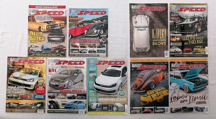 Tijdschriften VW Speed, Boeken, Auto's | Folders en Tijdschriften, Zo goed als nieuw, Volkswagen, Ophalen of Verzenden