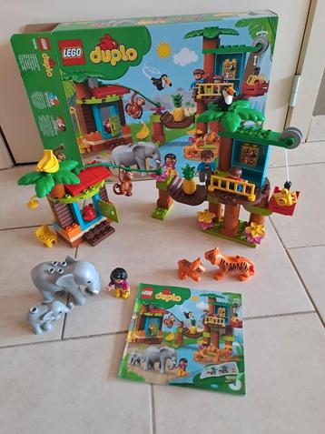 Lego Duplo 10906 Tropical Island 100% compleet, Ophalen, Zo goed als nieuw, Duplo