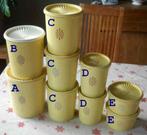 Tupperware vintage, Huis en Inrichting, Keuken | Tupperware, Ophalen, Gebruikt, Geel, Bus of Trommel