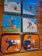 6 boîtes en fer blanc Tintin (sans biscuits), Comme neuf, Tintin, Enlèvement ou Envoi