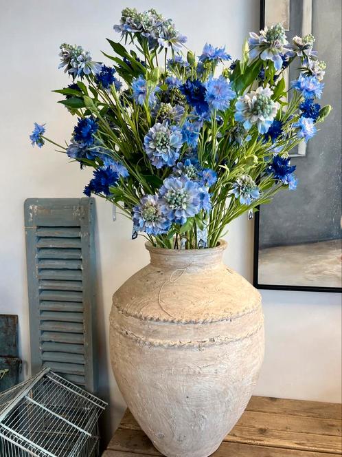 Zijden boeket middel, Huis en Inrichting, Woonaccessoires | Kunstplanten en Kunstbloemen, Nieuw, Ophalen