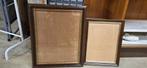 Houten kaders met gold rand.10€ voor beide samen, Huis en Inrichting, Ophalen
