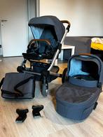 Mutsy Nio grijs onderstel inclusief allerlei accessoires, Gebruikt, Verstelbare duwstang, Mutsy, Ophalen