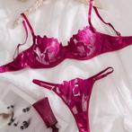 Lingerieset in verschillende maten, Ophalen of Verzenden, Roze, Setje