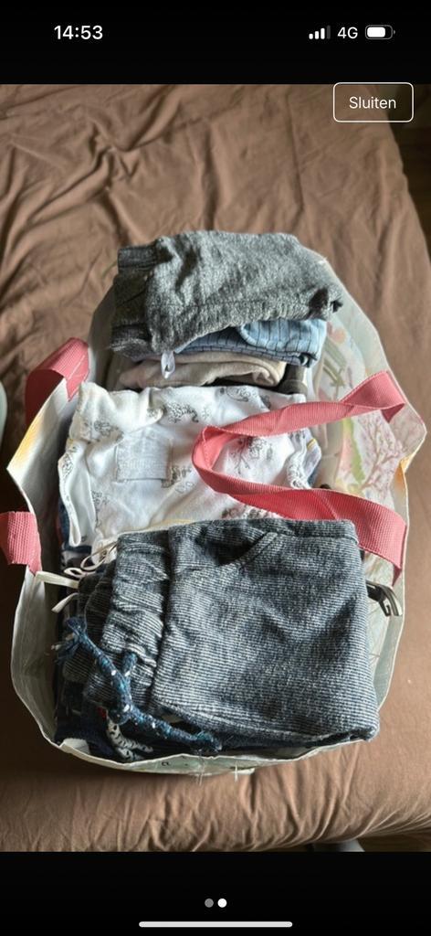 Babykledij van 56 tot 80, Kinderen en Baby's, Babykleding | Baby-kledingpakketten, Zo goed als nieuw, Ophalen
