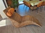 Rotan ligzetel, Huis en Inrichting, Ophalen, Zo goed als nieuw