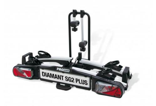 Pro User Diamant SG2 - Fietsendrager - 2 Ebikes - Kantelbaar, Auto diversen, Fietsendragers, Nieuw, Trekhaakdrager, 2 fietsen