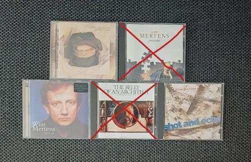 3xCD: Wim Mertens: 2 albums & 1 compilatie, CD & DVD, CD | Classique, Comme neuf, Autres types, Du modernisme à nos jours, Enlèvement ou Envoi