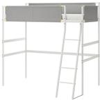 Lit mezzanine Ikea Vitval 90x200, Ophalen, Zo goed als nieuw, Hoogslaper