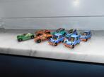 Lot petites voitures miniatures en plastique – 8 éléments, Gebruikt, Ophalen of Verzenden