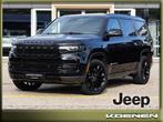 Jeep Wagoneer 5.7 V8 E-Torque Serie III Lichte vracht 2023, Auto's, Automaat, 3500 kg, Zwart, Leder