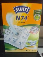 Nieuw en ongeopend pak Swirl N74 stofzuigerzakken voor Nilfi, Ophalen, Nieuw