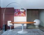 Tulipe tafels tailor made houten top Eero Saarinen stoelen, Ophalen of Verzenden, Zo goed als nieuw, Hout