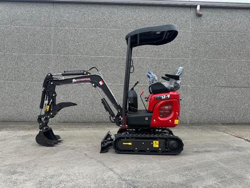 Minigraver Rhinoceros XN12-9, Zakelijke goederen, Machines en Bouw | Kranen en Graafmachines, Graafmachine, Ophalen of Verzenden