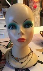 Antieke vintage Twiggy mannequin display sixties, Antiek en Kunst, Ophalen of Verzenden