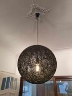 Hanglamp zwart bol, Ophalen, Zo goed als nieuw, Kunststof, 75 cm of meer