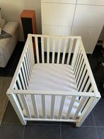 Quax babybox Mila box wit, Ophalen, Zo goed als nieuw, Rechthoekig, In hoogte verstelbaar