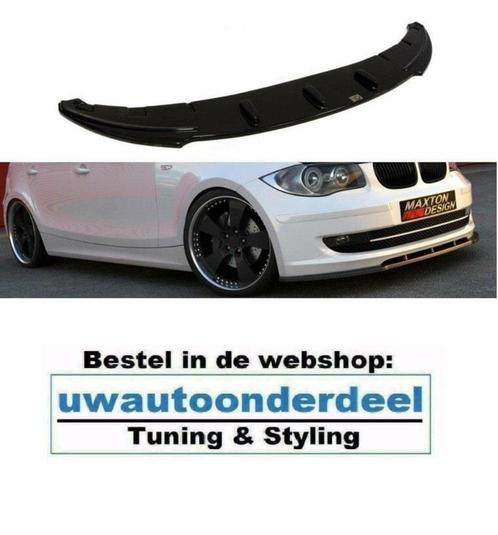Maxton Design Spoiler Splitter Lip Voor Bmw 1 serie E87, Auto diversen, Tuning en Styling, Verzenden