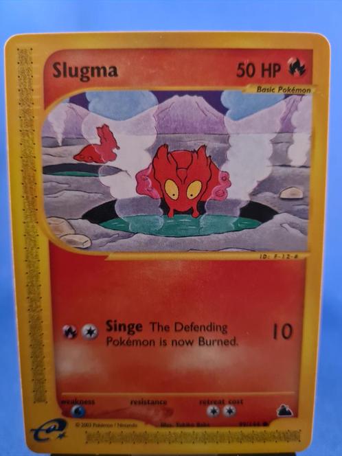 Slugma 99/144 - Skyridge, Hobby en Vrije tijd, Verzamelkaartspellen | Pokémon, Gebruikt, Verzenden