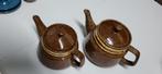 Theepotten bruin heel goede staat!, Huis en Inrichting, Keuken | Servies, Gebruikt, Overige typen, Ophalen of Verzenden, Overige stijlen