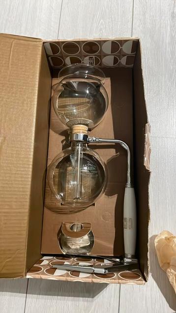 Hellem koffiezetapparaat, pyrex glas, jaren '50, Enlèvement, Neuf, Autres types