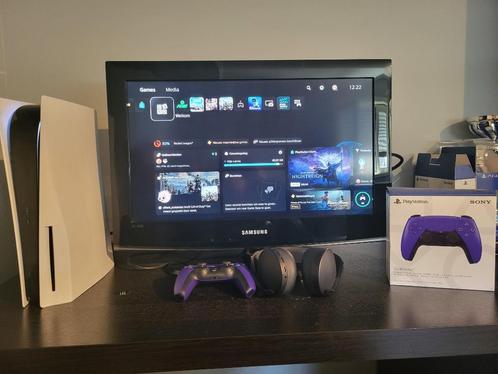 Ps5 disc edition met controller en cod mw3, Games en Spelcomputers, Games | Sony PlayStation 5, Gebruikt, Ophalen