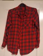 ROOD-ZWARTE BLOUSE, Kleding | Dames, Maat 46/48 (XL) of groter, Gedragen, Rood, Esmara